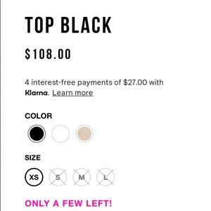 Beach Riot Ribbed Camilla Top Medium